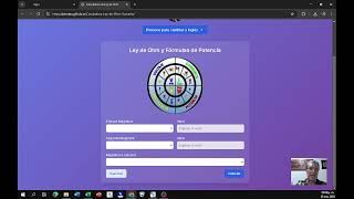 APP CALCULADORA LEY DE OHM SUMARIO screenshot 1