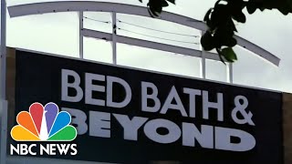 Bed Bath & Beyond files for bankruptcy after year of job cuts and store closures