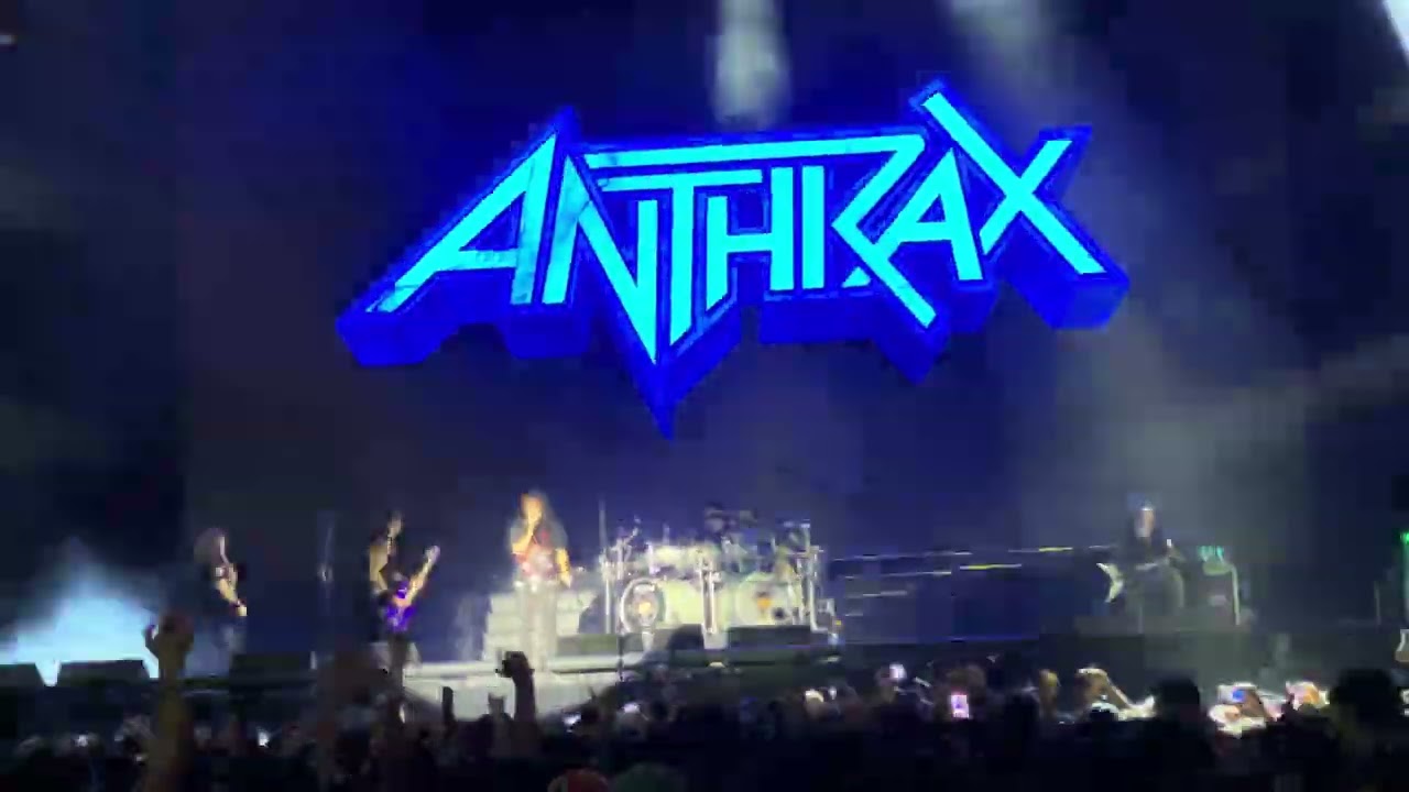 Anthrax - Caught in a mosh Vivo x el rock Perú 🇵🇪 2025
