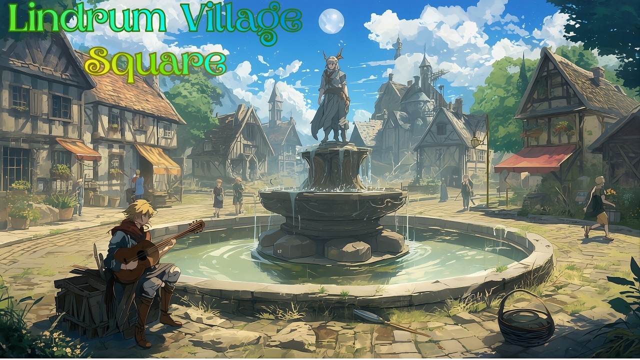 🎭 THE FOUNTAIN BARD | Medieval Fantasy Music for Study, Sleep & Relaxation 🏛️🎵