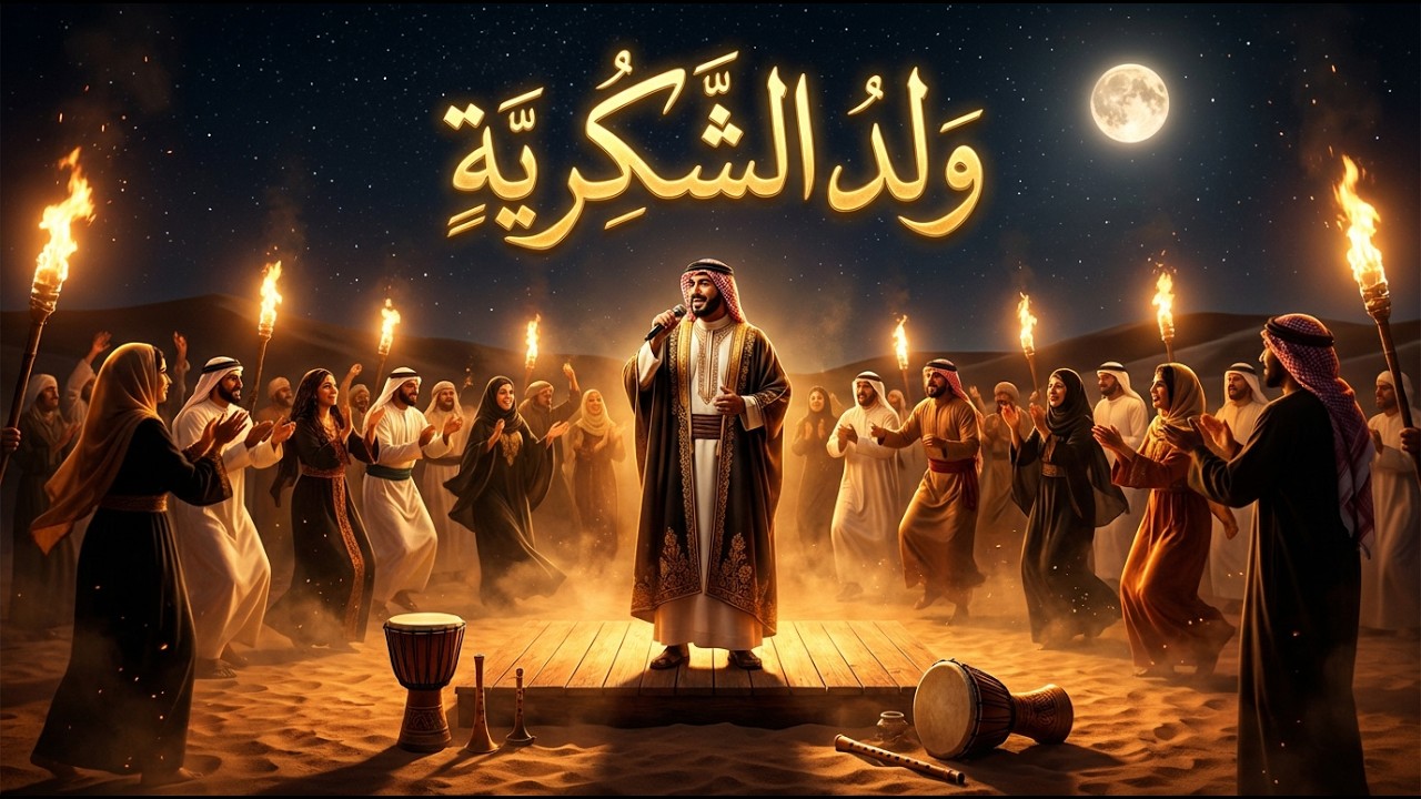 ولد الشكرية | AI COVER SONG 2026 | أغنية عربية حماسية بالذكاء الاصطناعي | Arabic AI Music Video