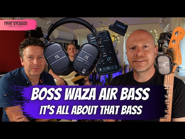 Boss WAZA AIR Bass Headphones - YouTube