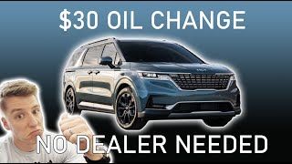 How To Change Kia Oil Without Removing Tire