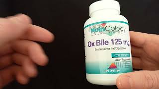 Review of Nutricology Ox Bile 125 mg - 180 Vegicaps