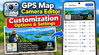GPS Map Camera Editor - Customization Options & Settings screenshot 5