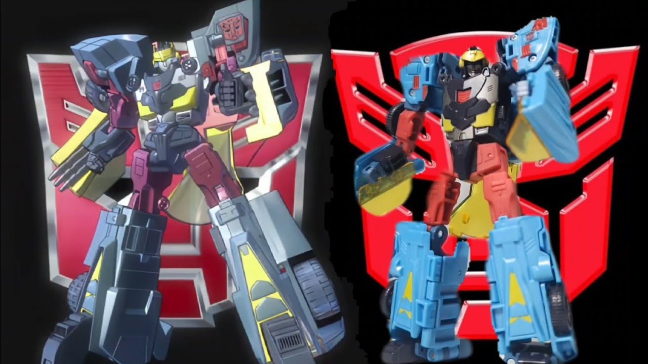 (2005) Transformers Cybertron Hot Shot[Exillion] Stop motion 트랜스포머 갤럭시 ...