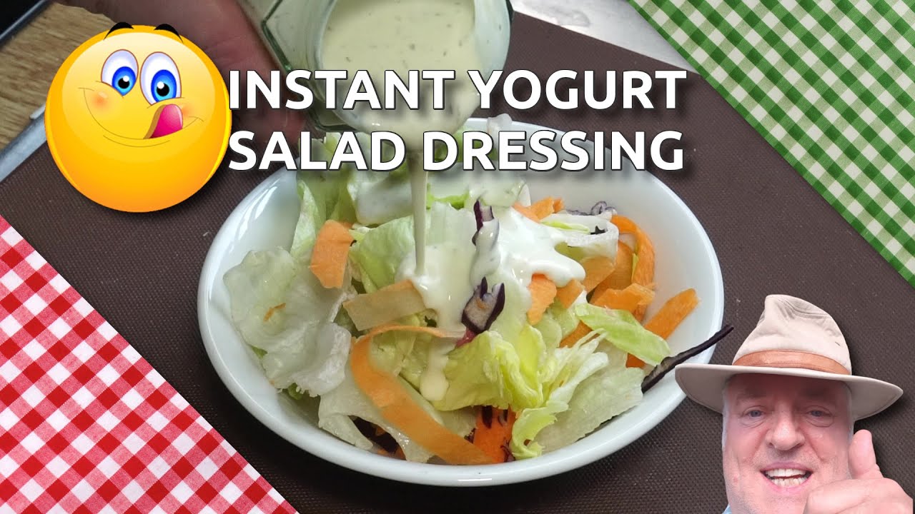 Instant Dressing Instant Yogurt Salad Dressing - YouTube
