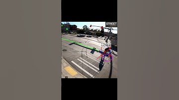Pedestrian Crossing on Conflicting Green