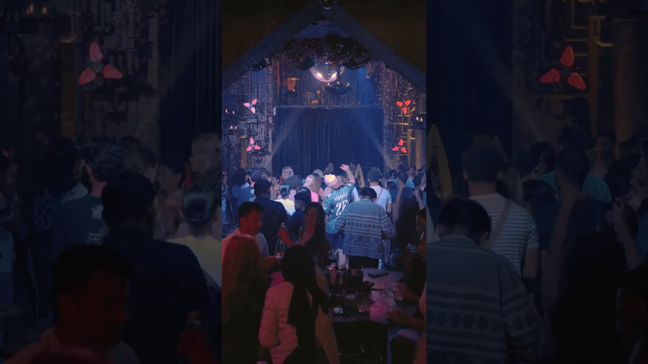 DJ Fullscale spreading magical vibe at The Iron Fairies Bali