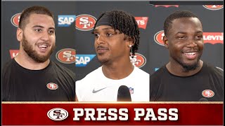 Puni, Cowing, Bethune Recap First Practice as 49ers Players screenshot 5