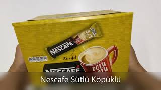 Nescafe 3Ü1 Arada Sütlü Köpüklü Hazır Kahve 17,4 Gr & 72 Adetli
