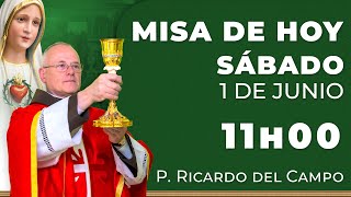 Misa de hoy 11:00 | Sábado 1 de Junio #rosario #misa | Primer Sábado de mes