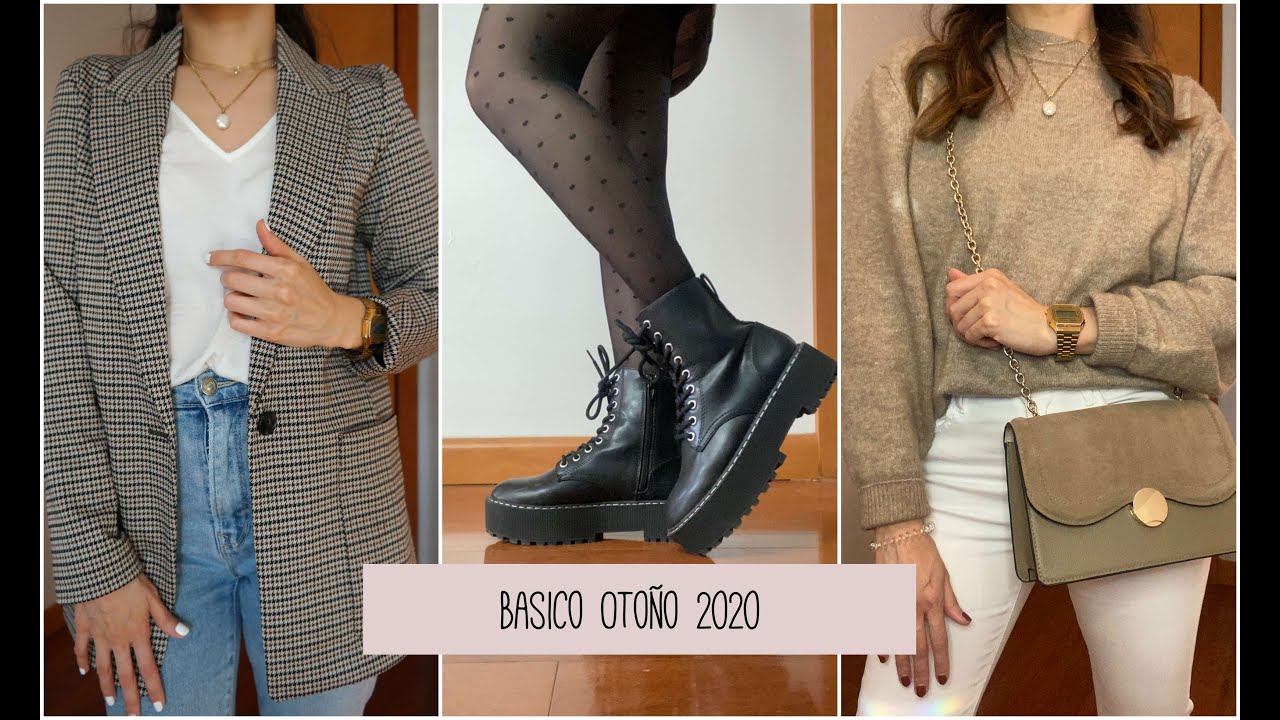 Esenciales Otoño 2020 | Ideas Outfits