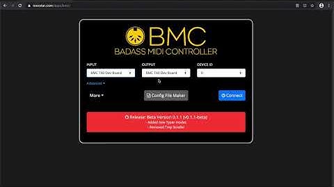 Intro to BMC, the Badass MIDI Controller