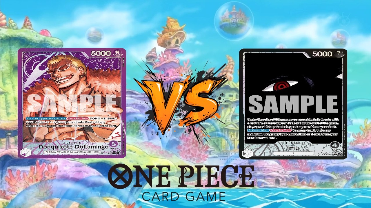 OP14 LOCALS GAMEPLAY ROUND 3 - PURPLE DOFLAMINGO VS IMU