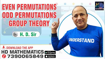 even permutations odd permutations //L21//algebra BSc third semester/upsc maths optional/modern alge