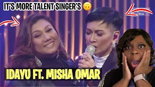 FIRST TIME REACTION TO-Idayu feat Misha Omar - Cinta ( Live Di Bintang Minggu Ini )
