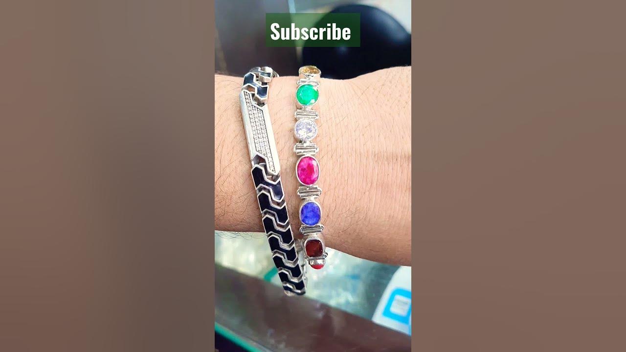 Latest Gents Bracelet Design 2021 New Gents Silver Bracelet Design