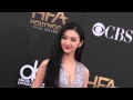 Jing Tian Red Carpet Fashion - Hollywood Film Awards 2014