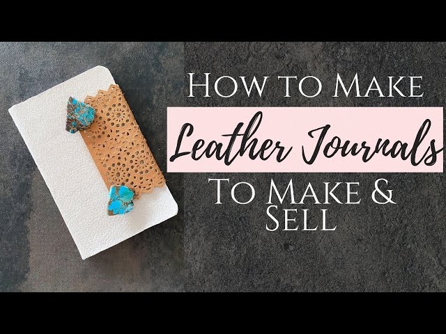 DIY Leather Journal Kit - Stitch Your Own Leather Journal – RAWHYD Leather  Co.