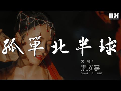 張紫寧 - 孤單北半球『太平洋的潮水跟着地球來回旋轉』【動態歌詞Lyrics】