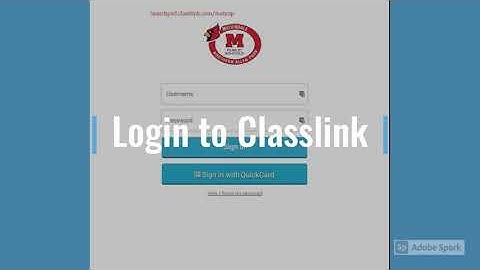 ClassLink: Logging In For Students