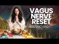 Vagus nerve healing frequency music for sleep sound bath meditation