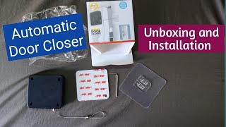 Punch-Free Automatic Door Closer Unboxing and Installation #doorclosers #latestproducts