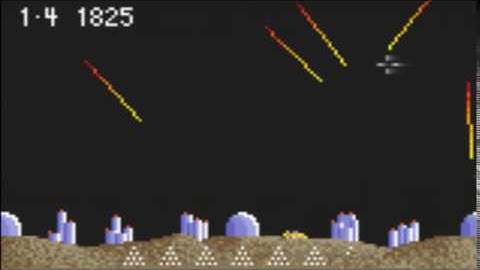 Atari lynx True last boss -Super Asteroids Missile Command (Missile Command)-