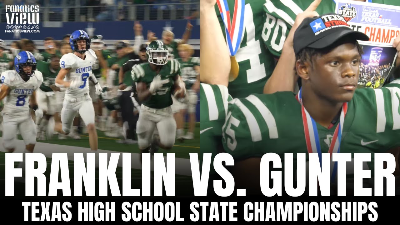 Texas High School Football State Championships Franklin vs. Gunter