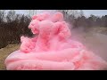 Experiment Pink Foam Elephant // Fanta, Coca Cola, Sprite and Mentos undegraund