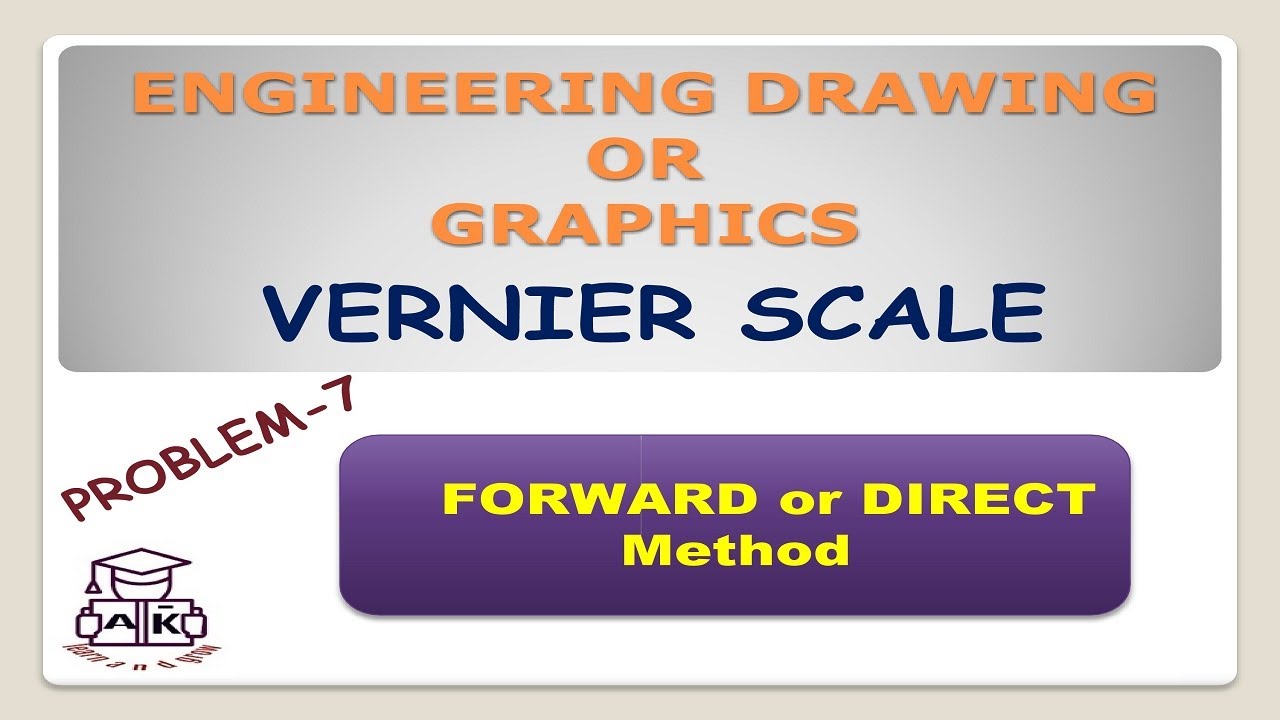 VERNIER SCALE / Engineering Drawing YouTube