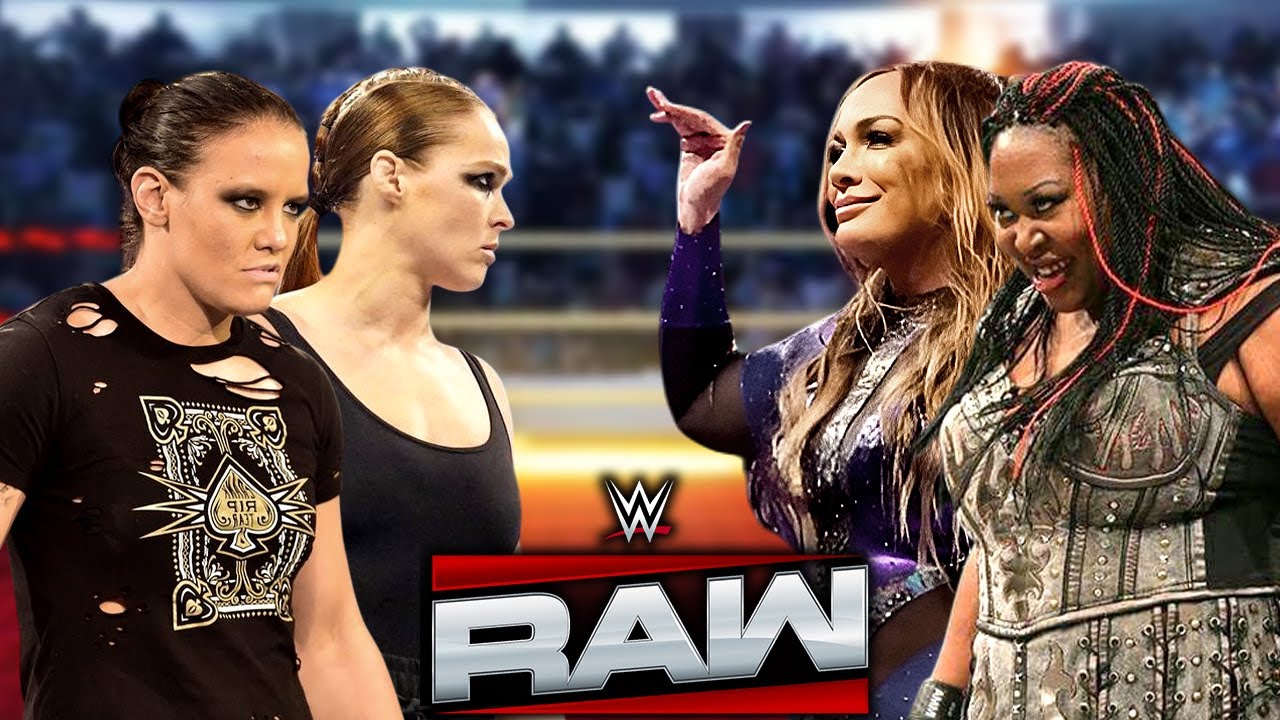 Full Match Ronda Rousey & Shayna vs Kharma & Nia Jax | WWE 2K25 Gameplay