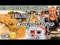 BEST DUMP AND GO CROCKPOT RECIPE | DITL | GROCERY HAUL | WALMART CHRISTMAS DECOR | JESSICA O'DONOHUE