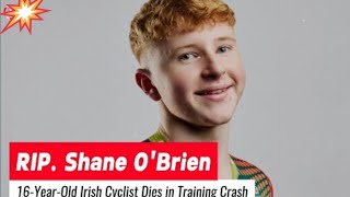 Tragic Loss: Rising Irish Cycling Star Shane O’Brien Dies in Training Crash