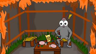 Dibujando Y Animando A Pigis La Araña Con inkscape | sentado bebiendo una cerveza #linux