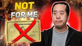 I Canceled My Amex Gold Card (Here's Why)