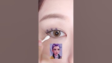 Kpop Demon Hunters Rumi makeup💜