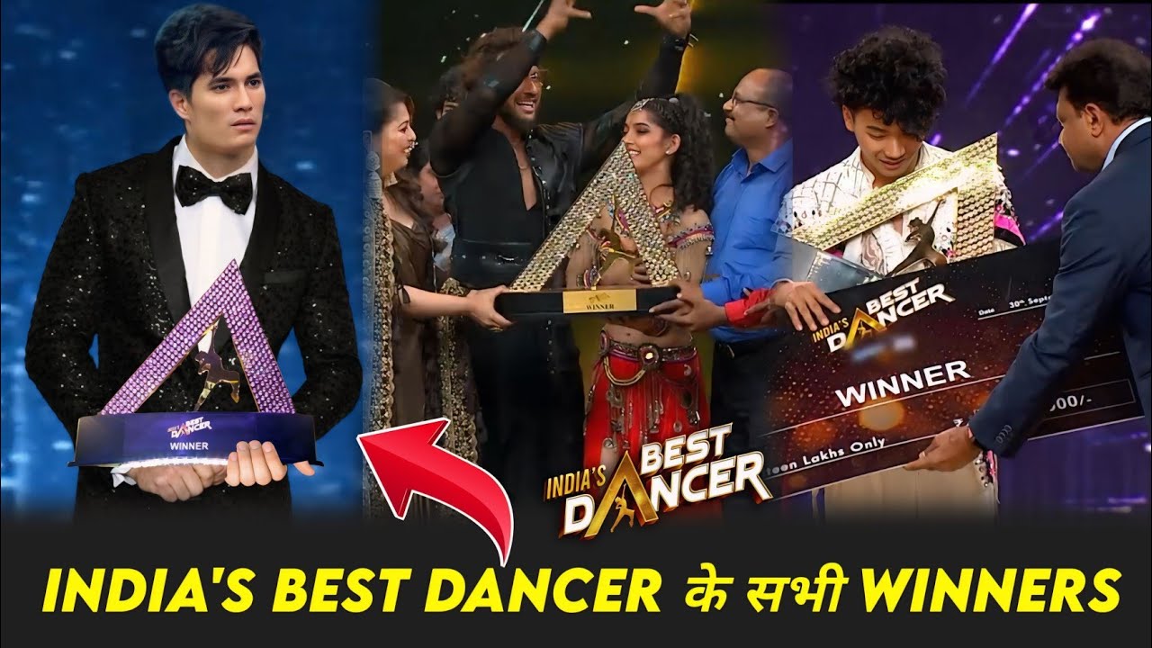 All Season Winner Result of India Best Dancer Season 1 To Season 4 ...