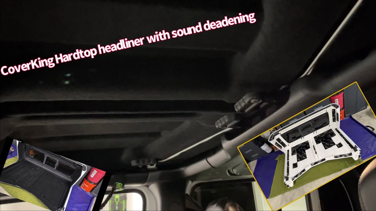 CoverKing hard top Headliner install on my 2020 Jeep Gladiator. 