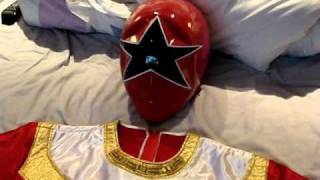 Red Zeo Cosplay guide and Dragon Ranger / Green Mighty Morphin Power Ranger cosplay