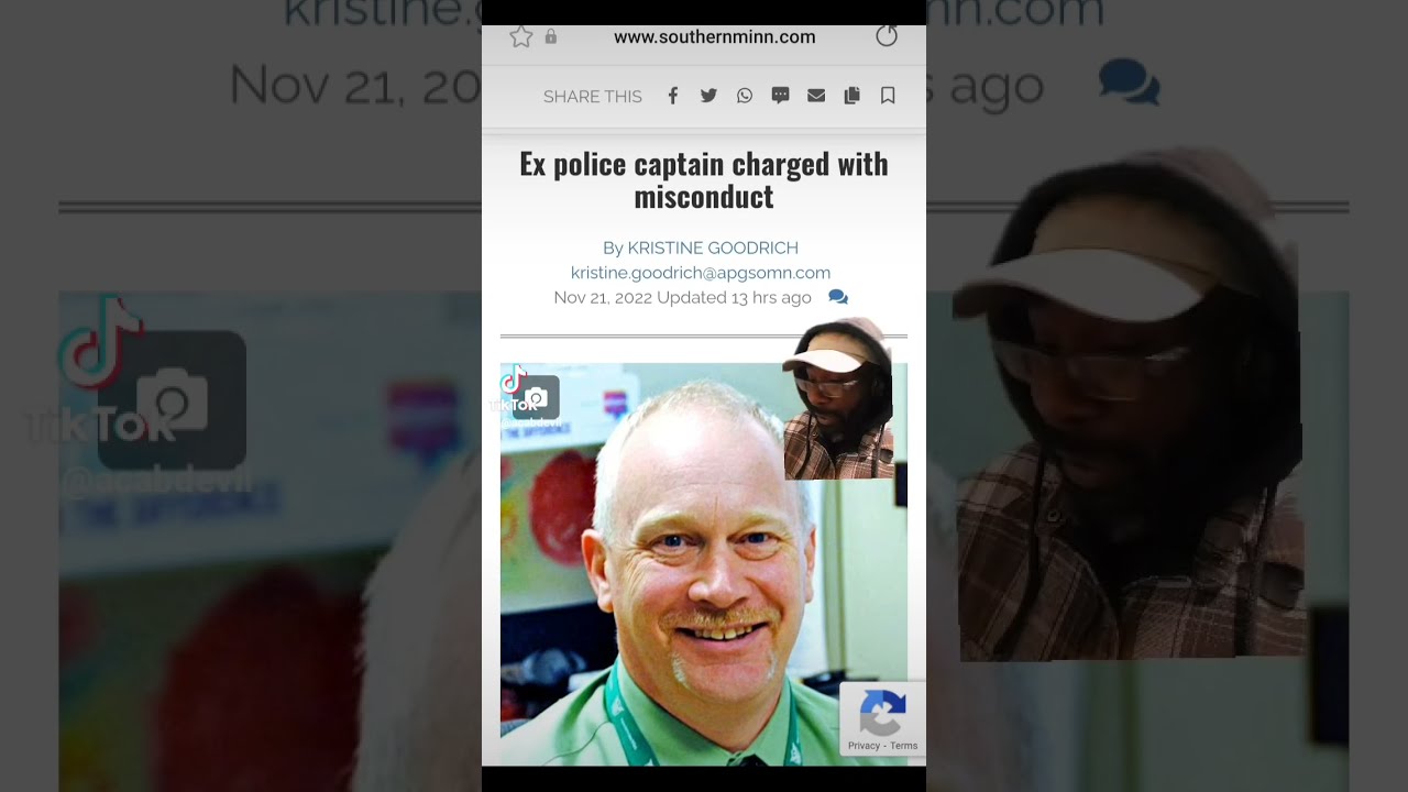 Police Captain fired and charged for misusing police resources. #minnesota #shorts #acabdevil