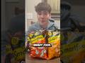 Trying Every Smartfood Popcorn! #foodreview #snacks #cheetos #spicy
