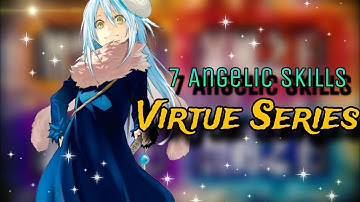 7 Angelic skills in Tensura || 7 Virtue Series || Tensura + Novels #slime #rimuru  #tensura  #shorts