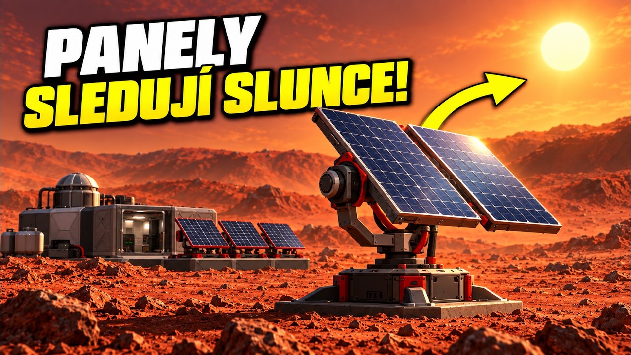 Automaticky natáčené solární panely ve hře Stationeers