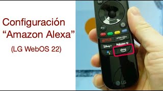 LG Servicio - Televisor - Alexa en WebOS22