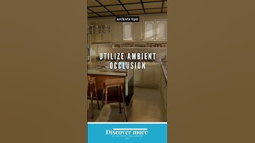 Utilize ambient occlusion #3D #art #realestate #architecture #3dvisualization