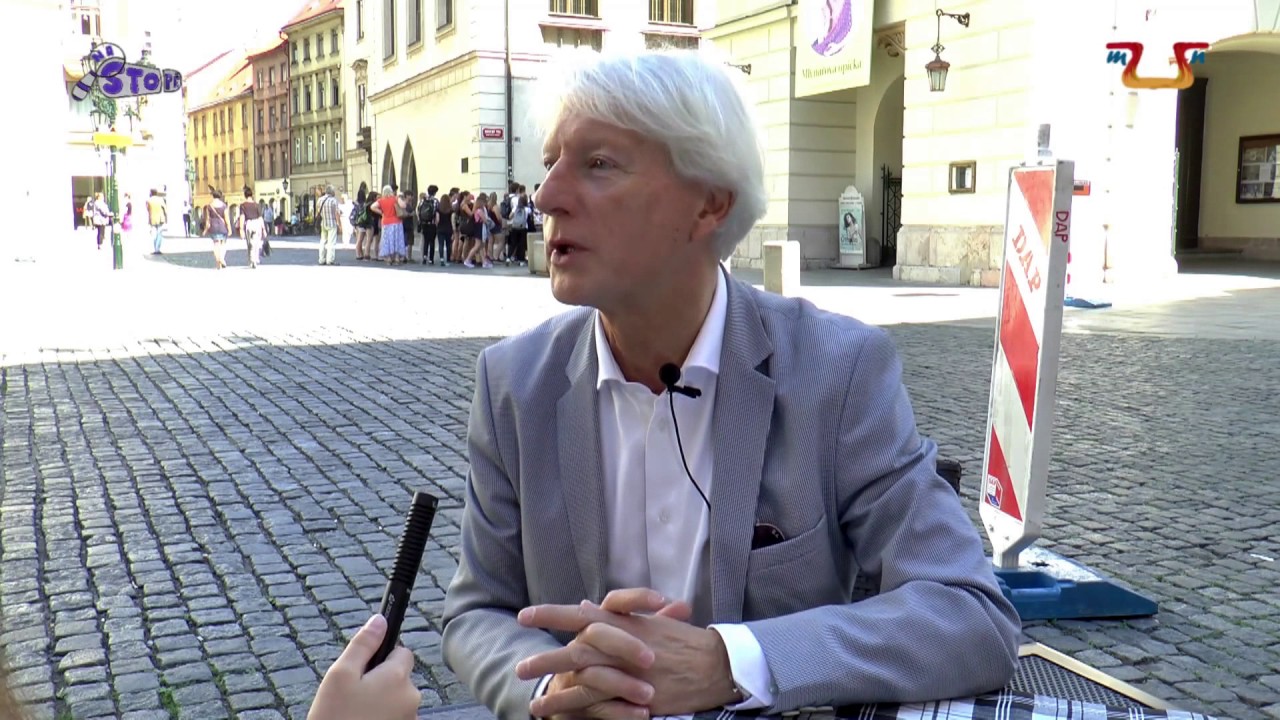 Rozhovor školní TV s Ladislavem Špačkem