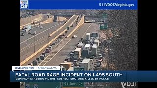 State police ID woman killed in I-495 stabbing spree and suspect fatally shot by trooper