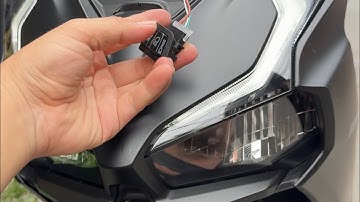 Hướng dẫn lắp mạch tắt đèn, passing cho xe Air Blade 125/160 2025